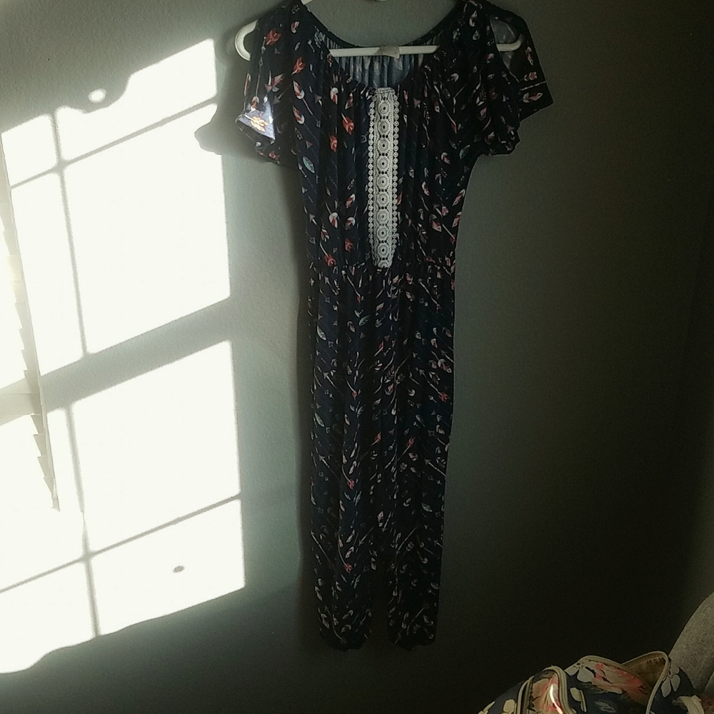 Blue Romper